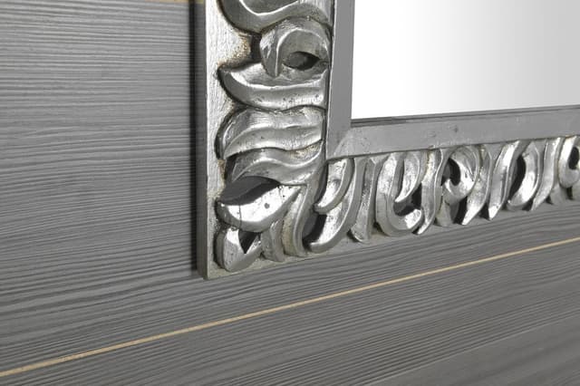 ZEEGRAS Lustro w ramie 70x100 cm srebrne Antique