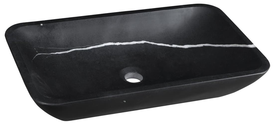 BLOK umywalka kamienna 60x11x35 cm, mat Marquin