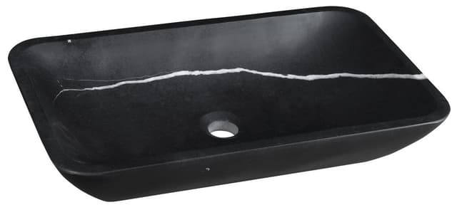 BLOK umywalka kamienna 60x11x35 cm, mat Marquin