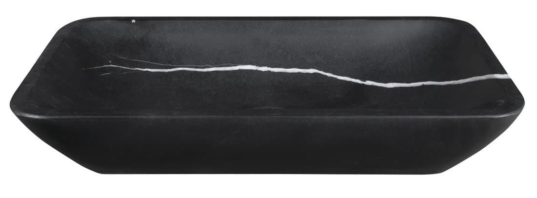 BLOK umywalka kamienna 60x11x35 cm, mat Marquin
