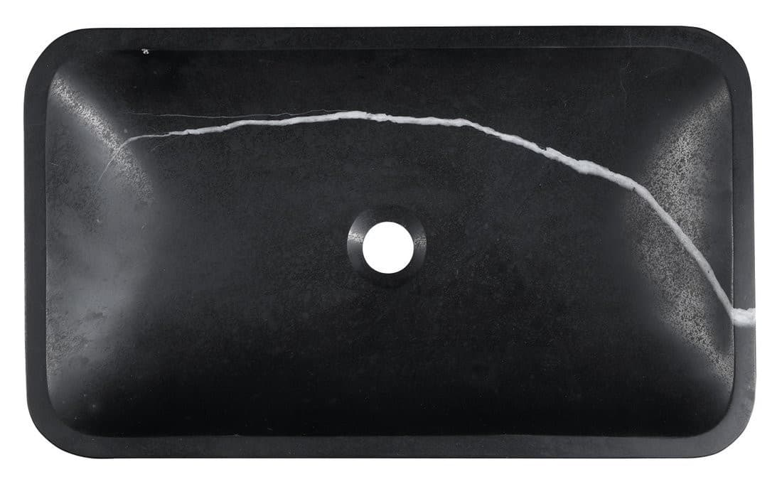 BLOK umywalka kamienna 60x11x35 cm, mat Marquin