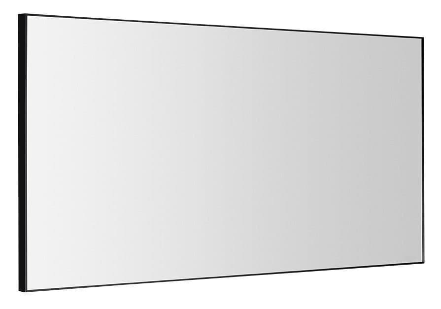 AROWANA Lustro w ramie aluminiowej 1200x600mm czarny mat