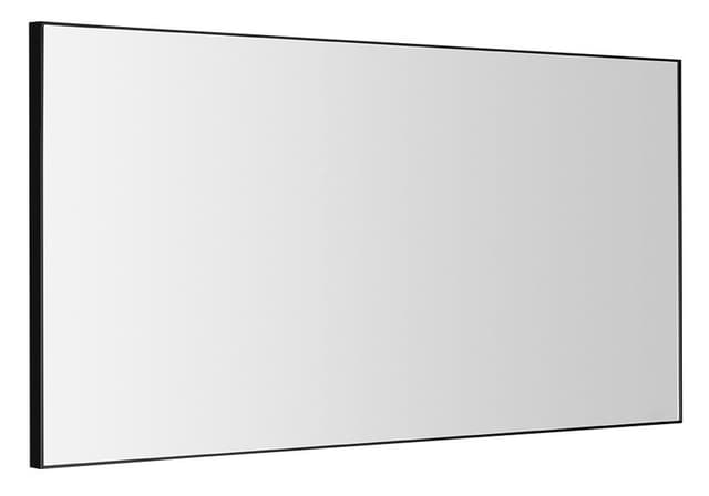 AROWANA Lustro w ramie aluminiowej 1200x600mm czarny mat