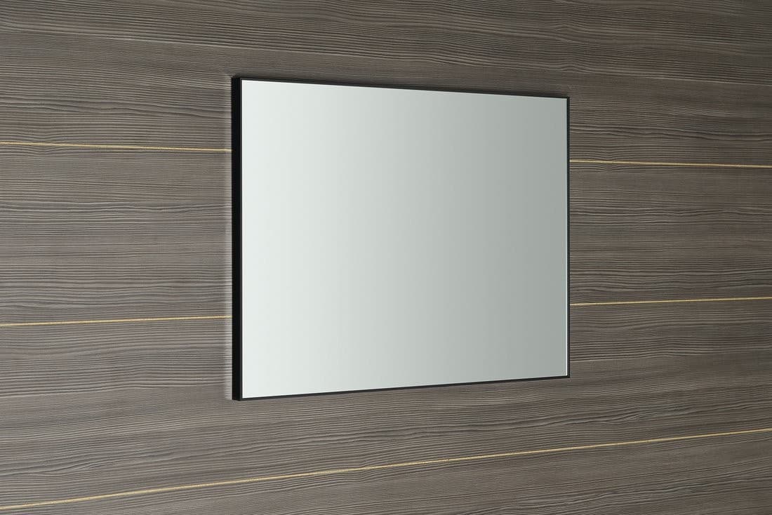 AROWANA lustro w ramie aluminiowej 600x800mm czarny mat