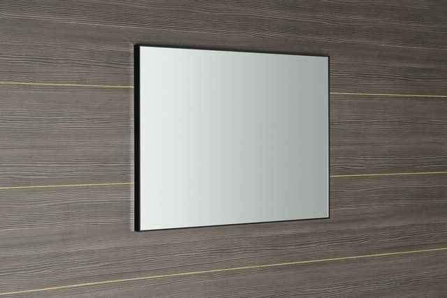 AROWANA lustro w ramie aluminiowej 600x800mm czarny mat