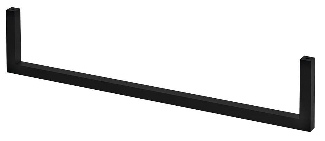 AVICE wieszak na ręcznik 450x95mm, czarny mat