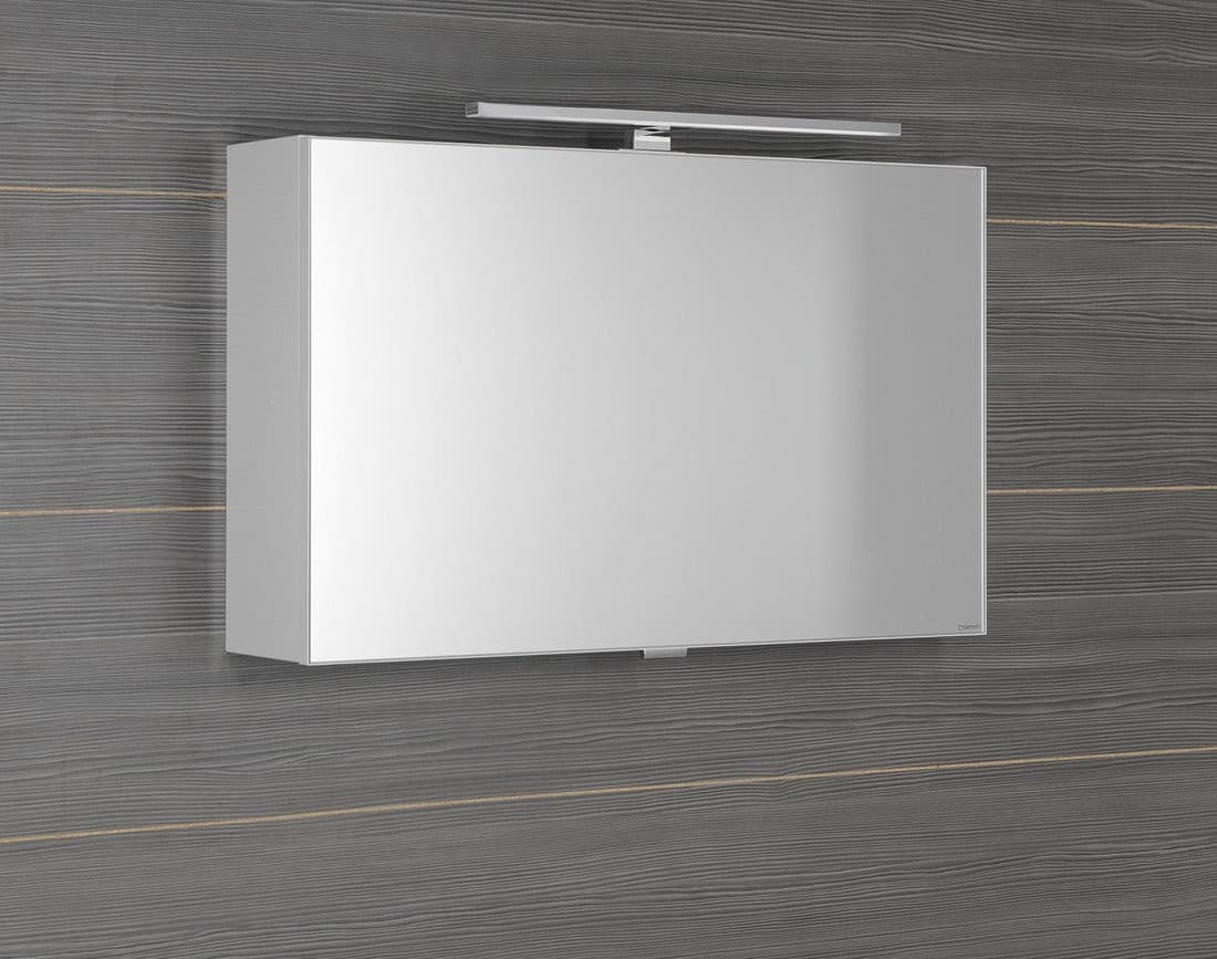 CLOE szafka lustrzana z oświetleniem LED 80x50cm biała