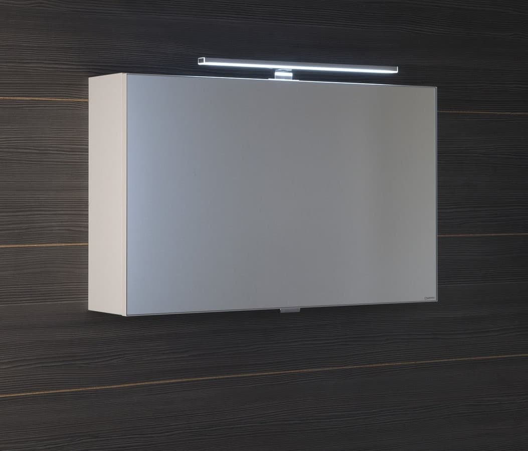 CLOE szafka lustrzana z oświetleniem LED 80x50cm biała