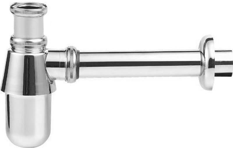 Syfon umywalkowy 5/4´´ niski chrom 32 mm