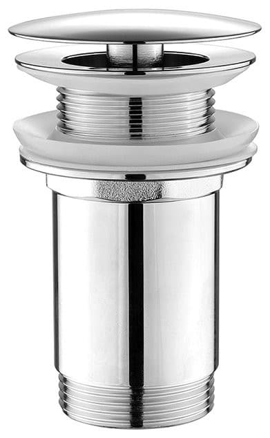 Korek umywalkowy niezamykany klik-klak 5/4'' chrom