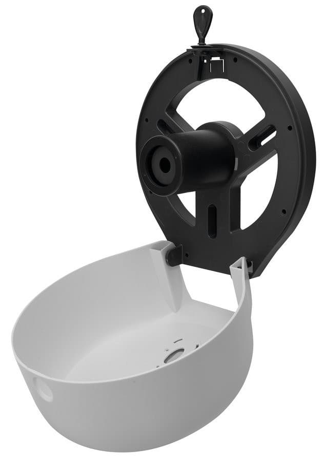 Zasobnik papieru toaletowego 26 cm ABS biały