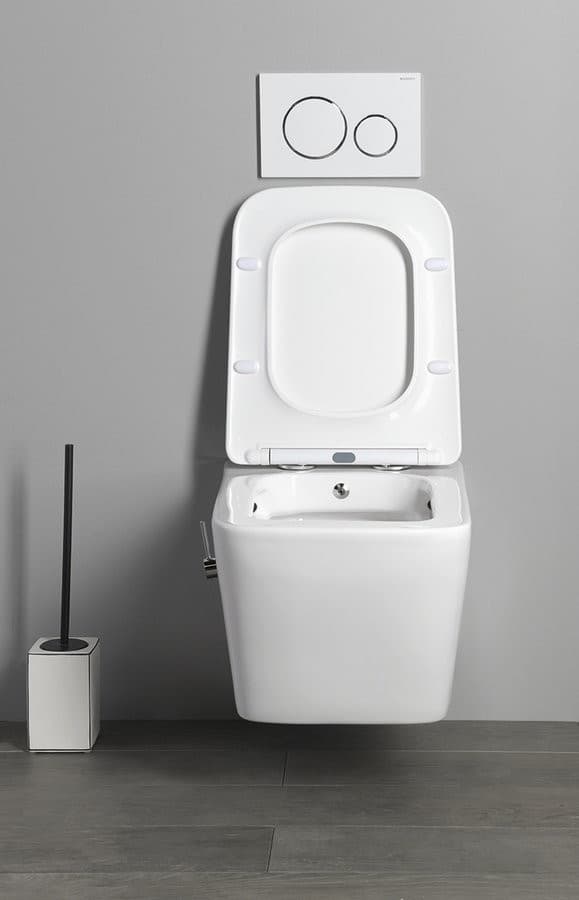 PACO deska toaletowa SLIM Soft Close duroplast biała