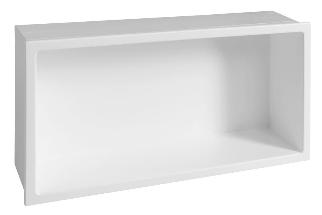 INSERTA wpuszczana półka do płytek, marmurowa 510x270 mm