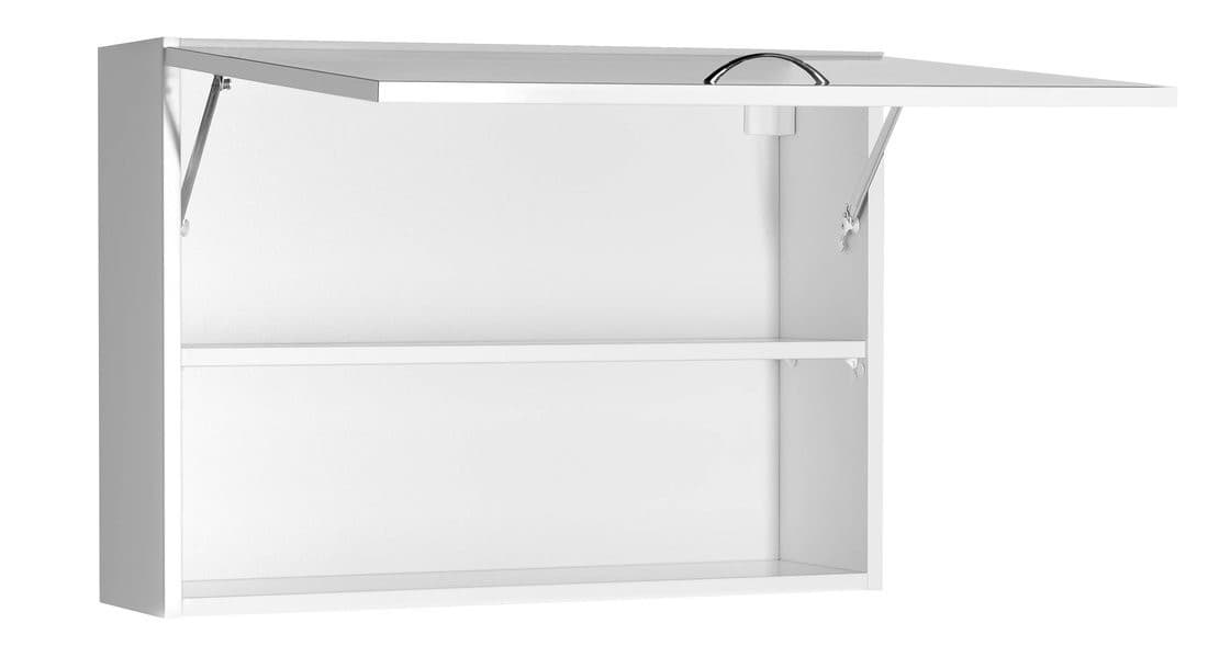 KERAMIA FRESH uchylna szafka wisząca 70x50x20cm, biała