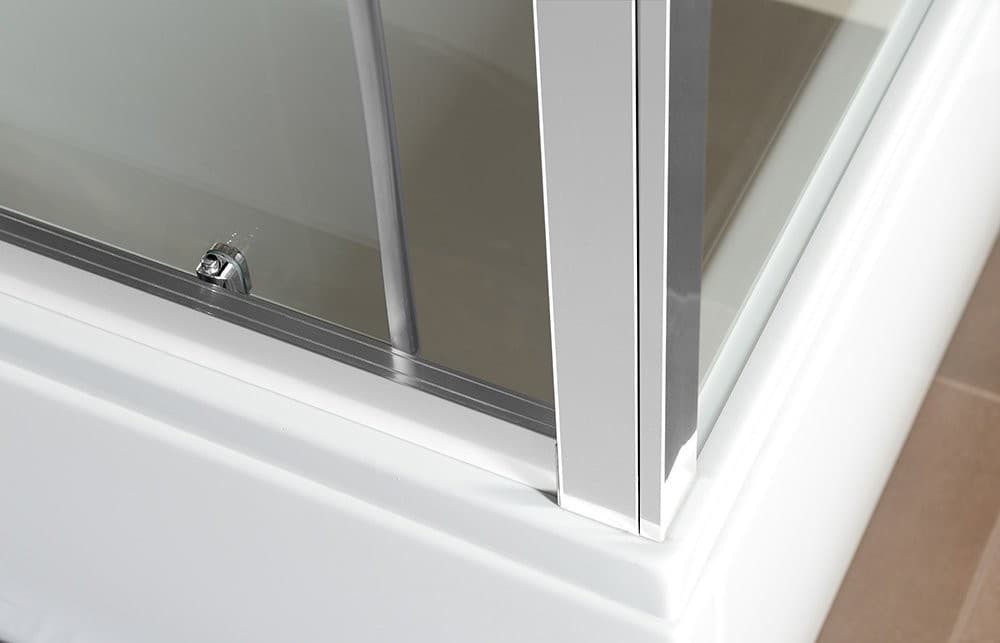 DEEP kabina prysznicowa 1100x750mm L/P, szkło przezroczyste