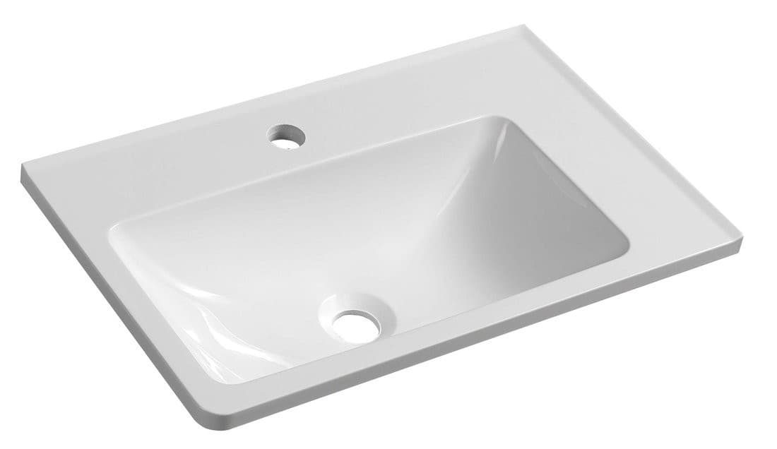 ARANA umywalka kompozytowa 56x11x35cm prawa