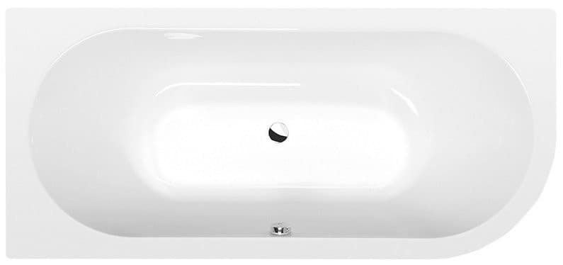 VIVA L SLIM wanna asymetryczna 185x80cm akryl Lucite