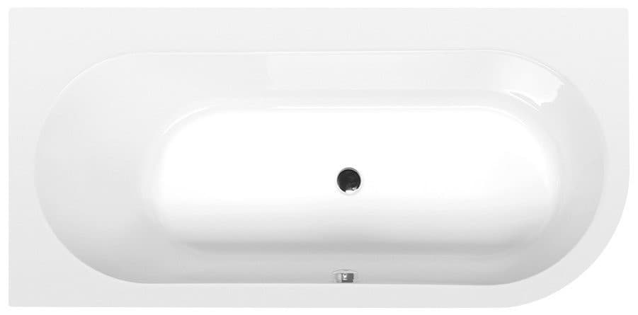 ASTRA L SLIM wanna asymetryczna 165x80cm