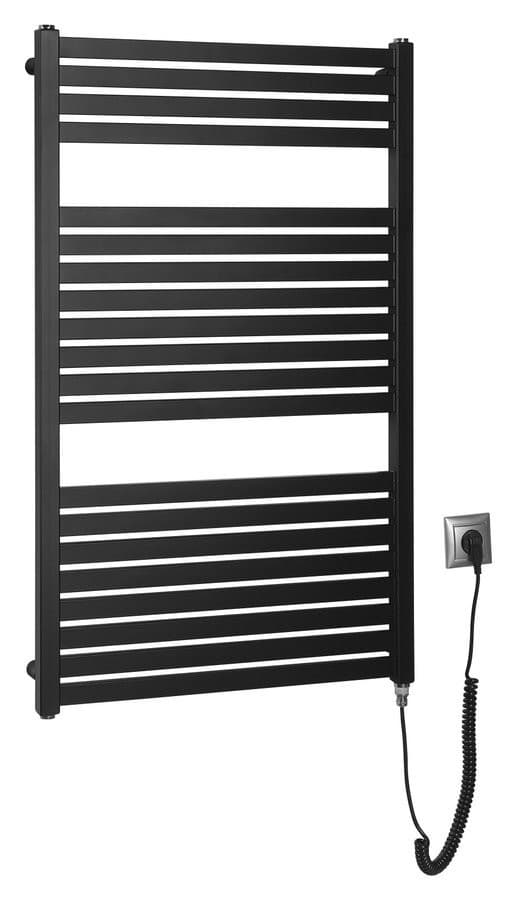 TONDI-E grzejnik elektryczny 600x970 mm 400W matowy czarny