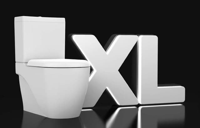 GRANDE XL kombi WC, odpływ dolny/tylny