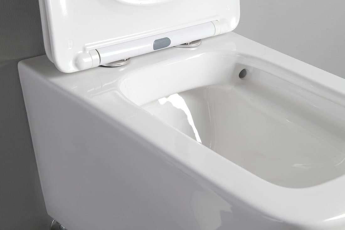 PORTO wisząca miska WC Rimless, 36x52 cm, biały