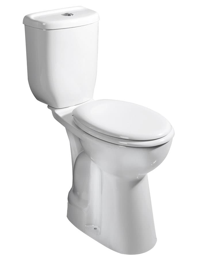 Kompakt WC dla niepełnosprawnych 36,3x67,2cm z dolnym odpływem
