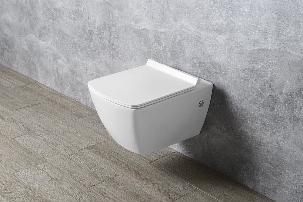PURITY deska WC SLIM Soft Close, biała