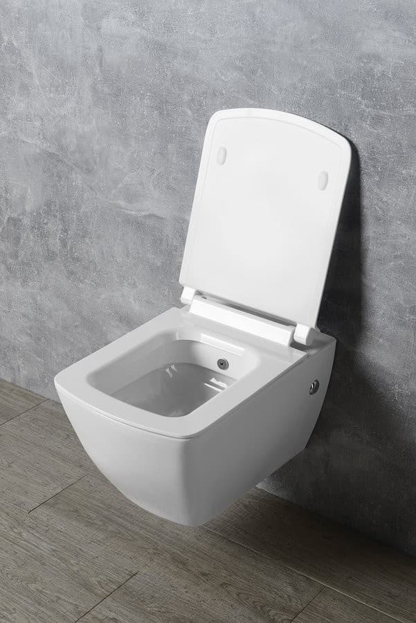 PURITY deska WC SLIM Soft Close, biała