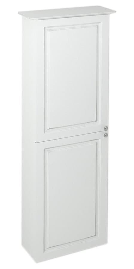 VIOLETA wysoka szafka lewa 40x140x20cm biała