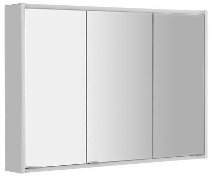 BATU szafka lustrzana LED 100x71, biała