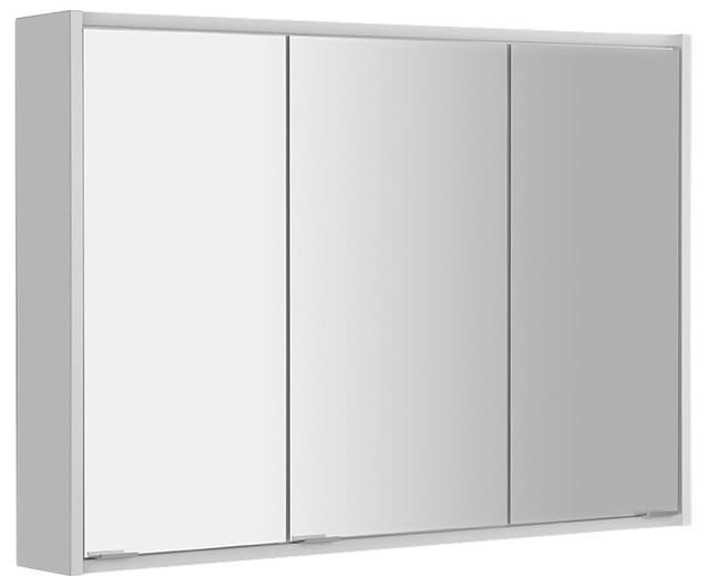 BATU szafka lustrzana LED 100x71, biała