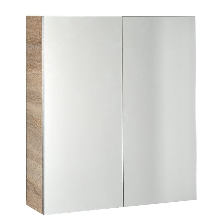 VEGA szafka z lustrem 60x70 cm dąb platin