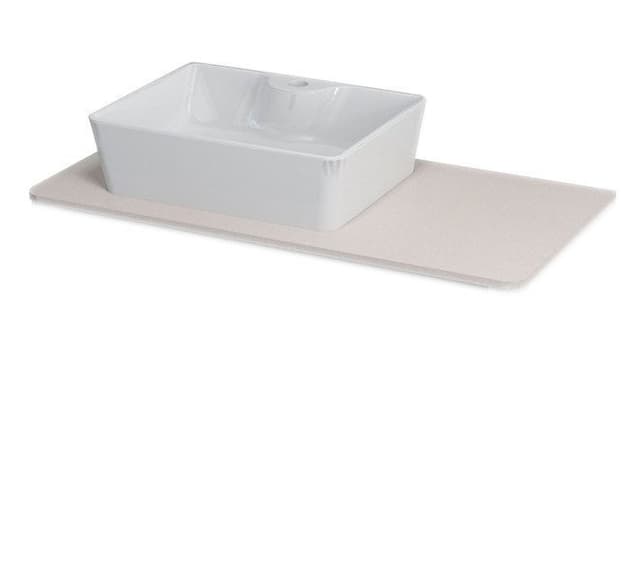 LUCIE blat Rockstone 90,6x45,3 cm do umywalki BALENA
