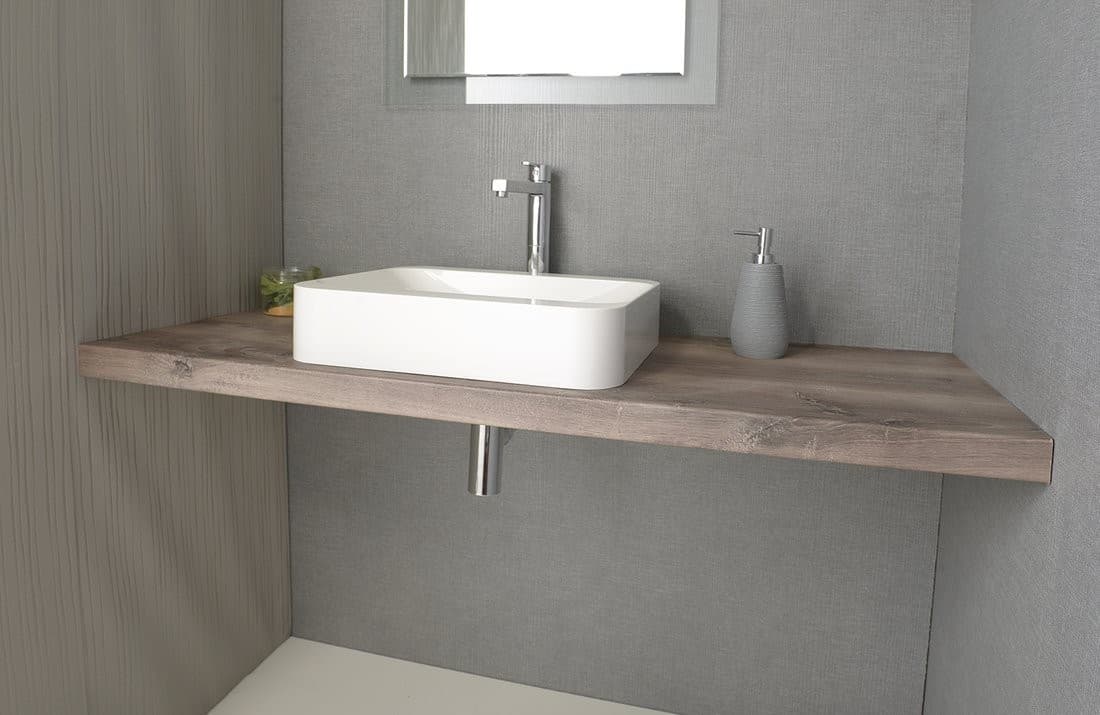 AVICE blat 120x50cm, orzech rustykalny