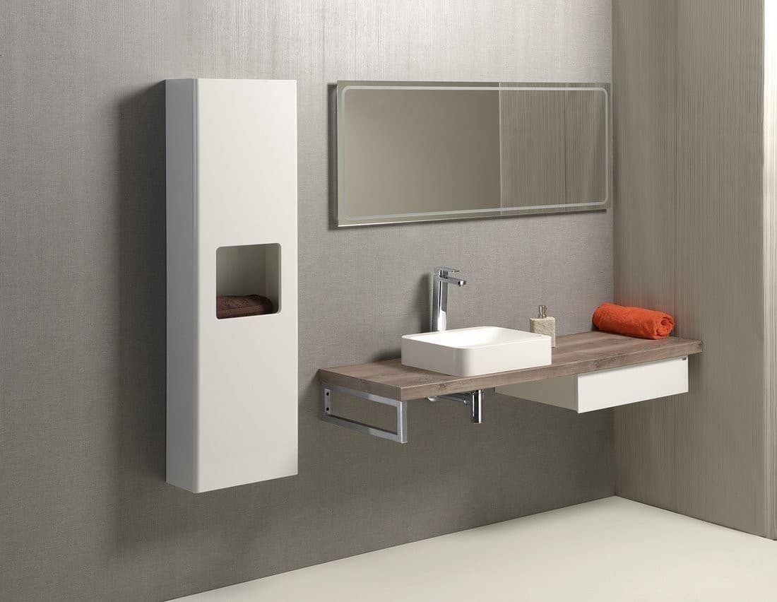 AVICE blat 120x50cm, orzech rustykalny