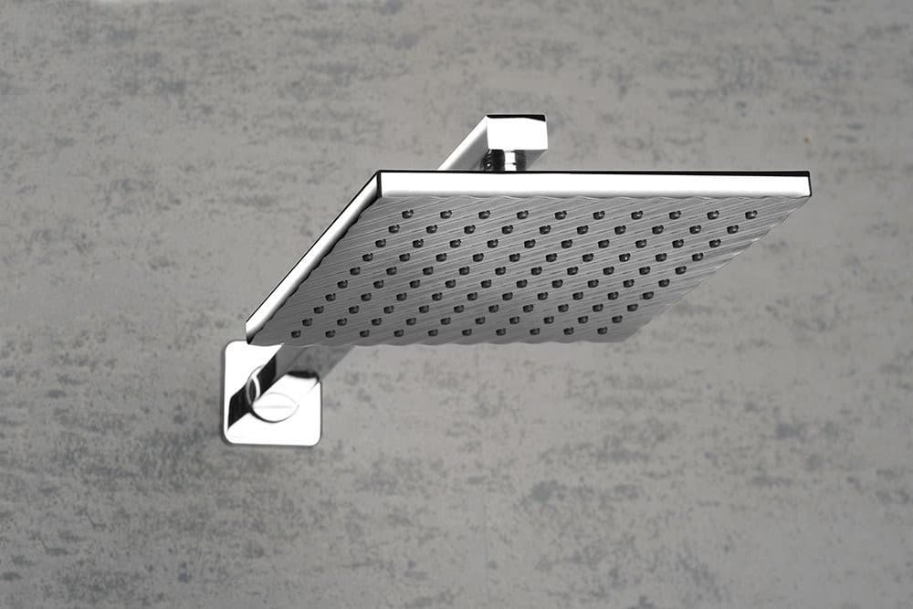 Deszczownica kwadratowa 200x200mm chrom z funkcją AntiCalc