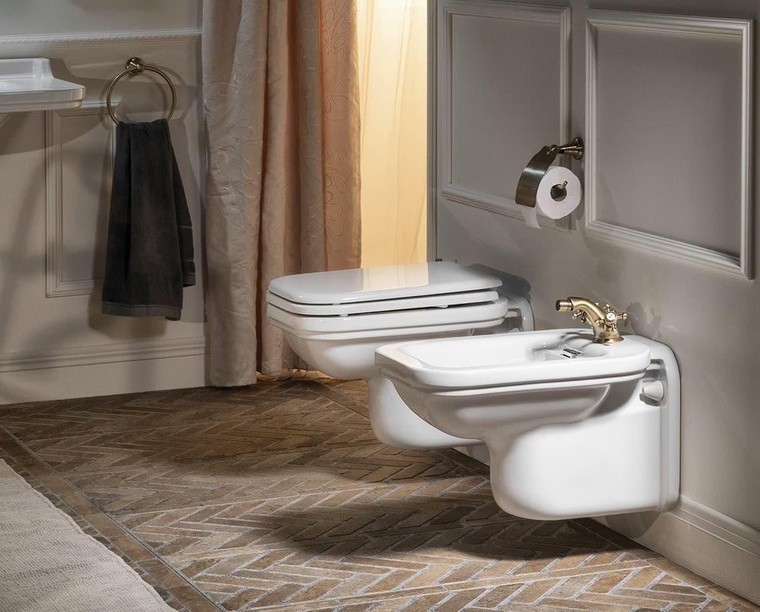 WALDORF bidet wiszący 37x33,5x55cm - elegancja z Włoch