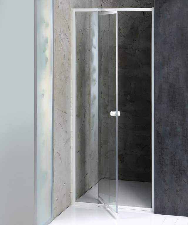 AMICO drzwi prysznicowe uchylne 740-820x1850mm, szkło bezpieczne