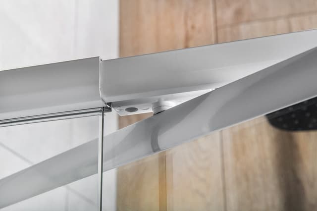 AMICO drzwi prysznicowe uchylne 740-820x1850mm, szkło bezpieczne