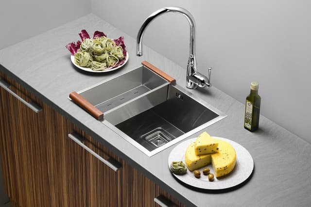 ZERO Zlew stal nierdzewny 54x43x20 cm, R0