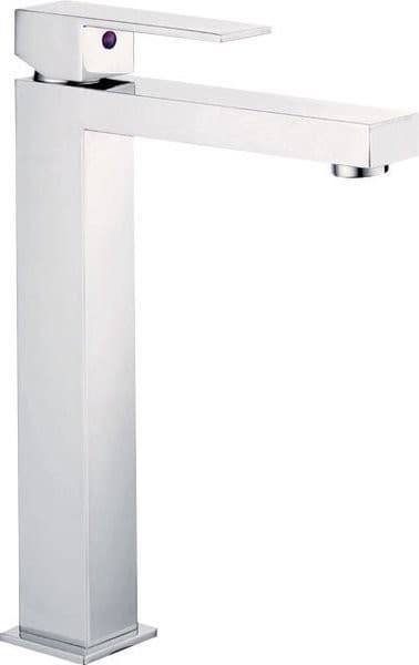 LATUS wysoka bateria umywalkowa chrom, bez odpływu