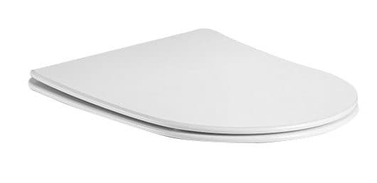 PACO deska do WC wiszącego Slim Soft Close, biała