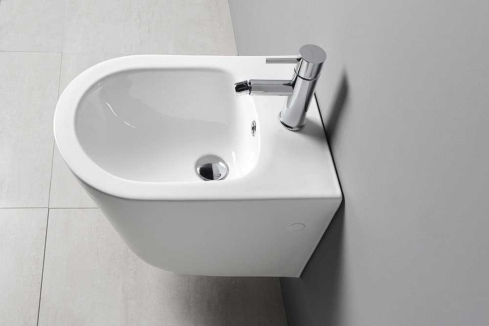 PACO bidet wiszący 36x52 cm - nowoczesny design do łazienki