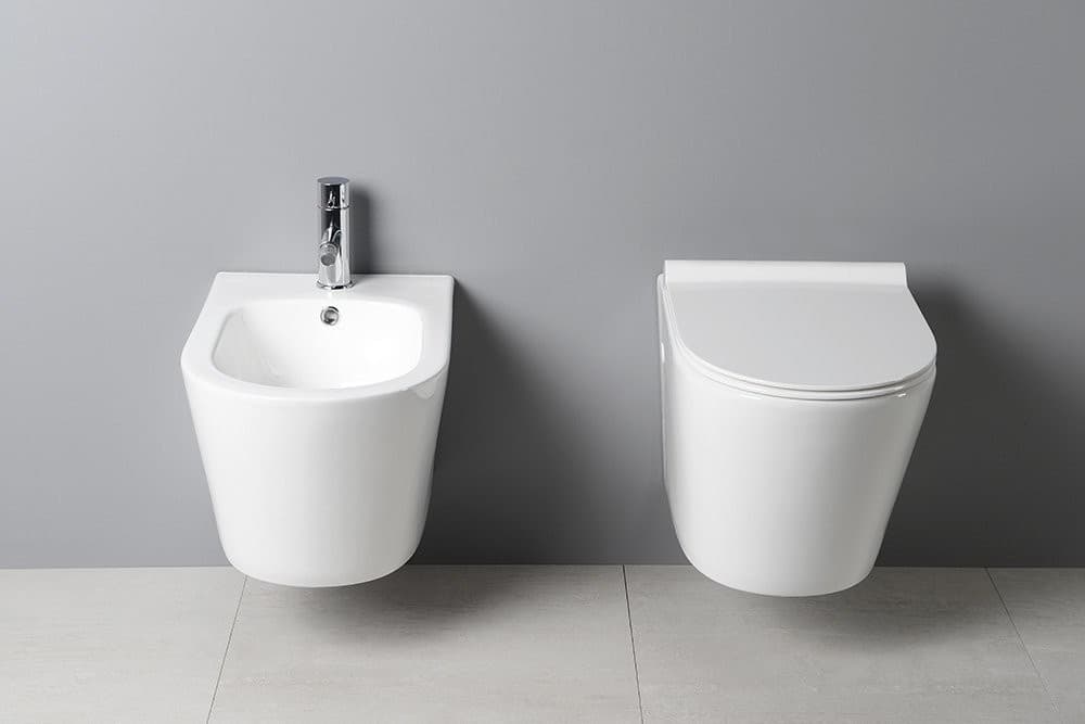 PACO bidet wiszący 36x52 cm - nowoczesny design do łazienki