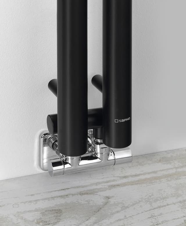 PILON grzejnik łazienkowy 122x1800 mm z wieszakami matowy