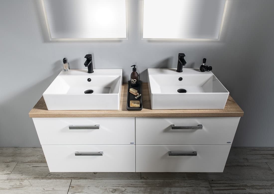 SISTEMA umywalka ceramiczna 50x42cm biała