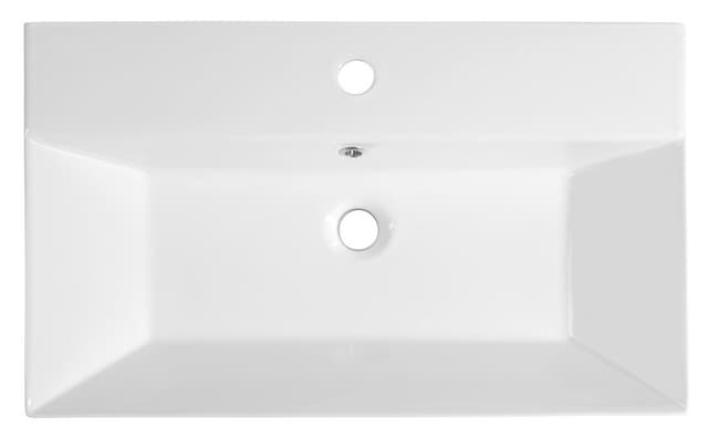 SISTEMA umywalka ceramiczna 70x42 cm biała