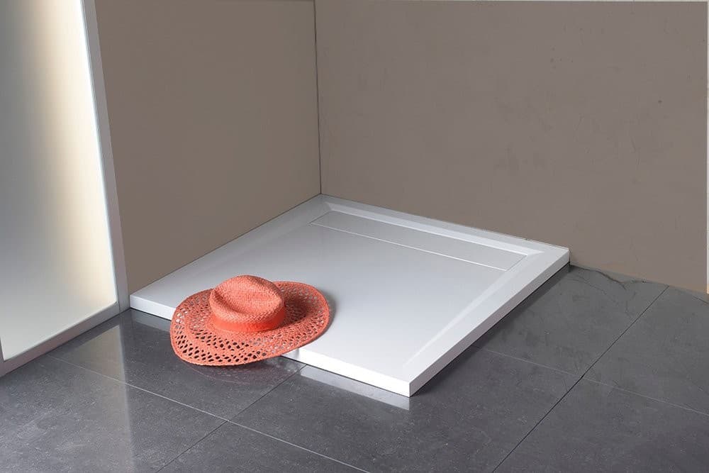 ARENA brodzik kompozytowy kwadratowy 90x90 cm