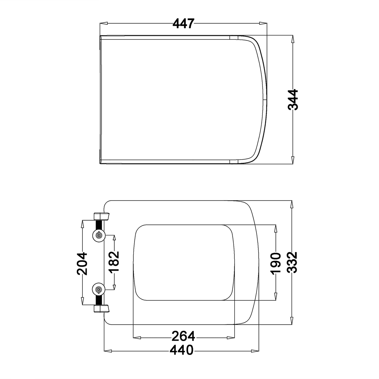 SOLUZIONE Deska WC Soft Close z Duroplastu