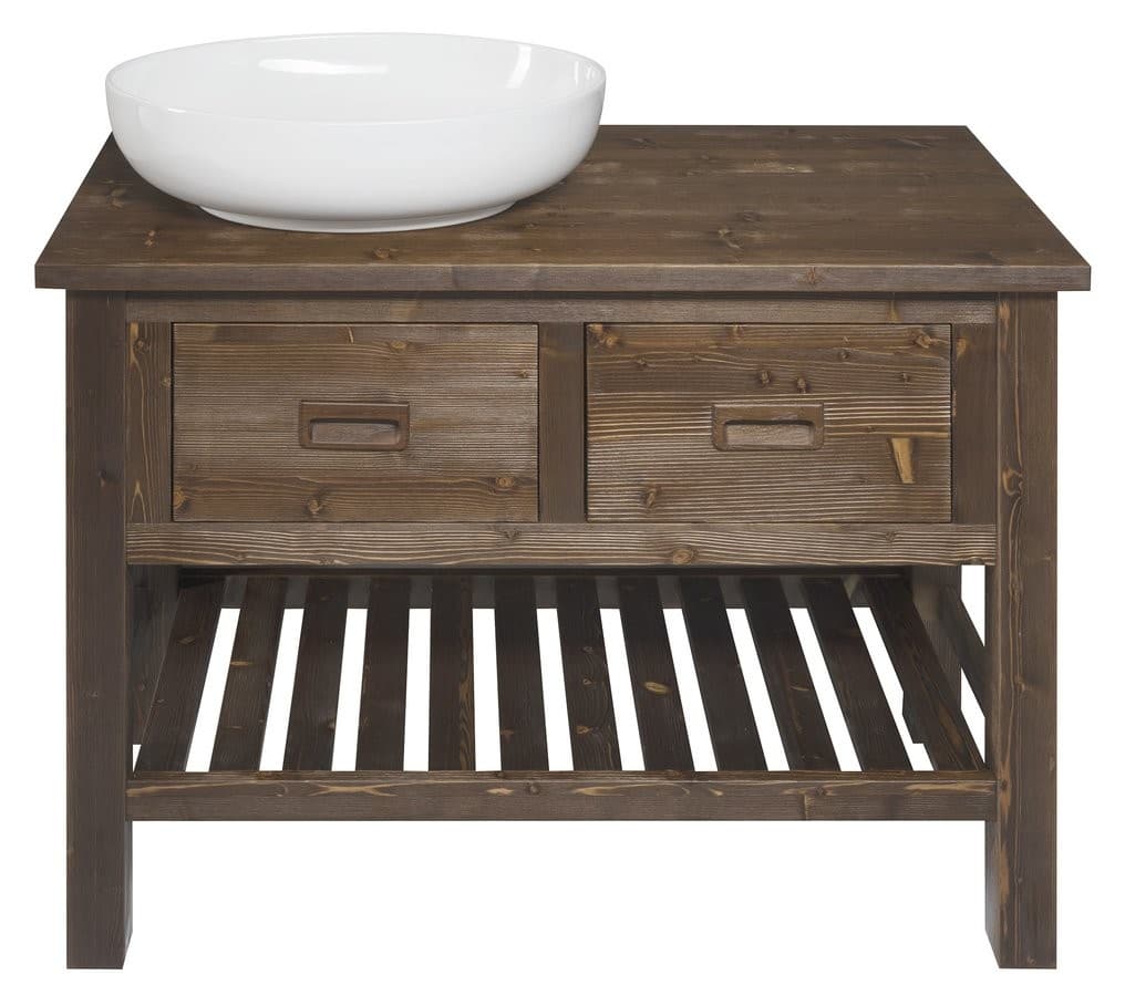 BRAND szafka pod umywalkę 100x73 cm, świerk bejcowany